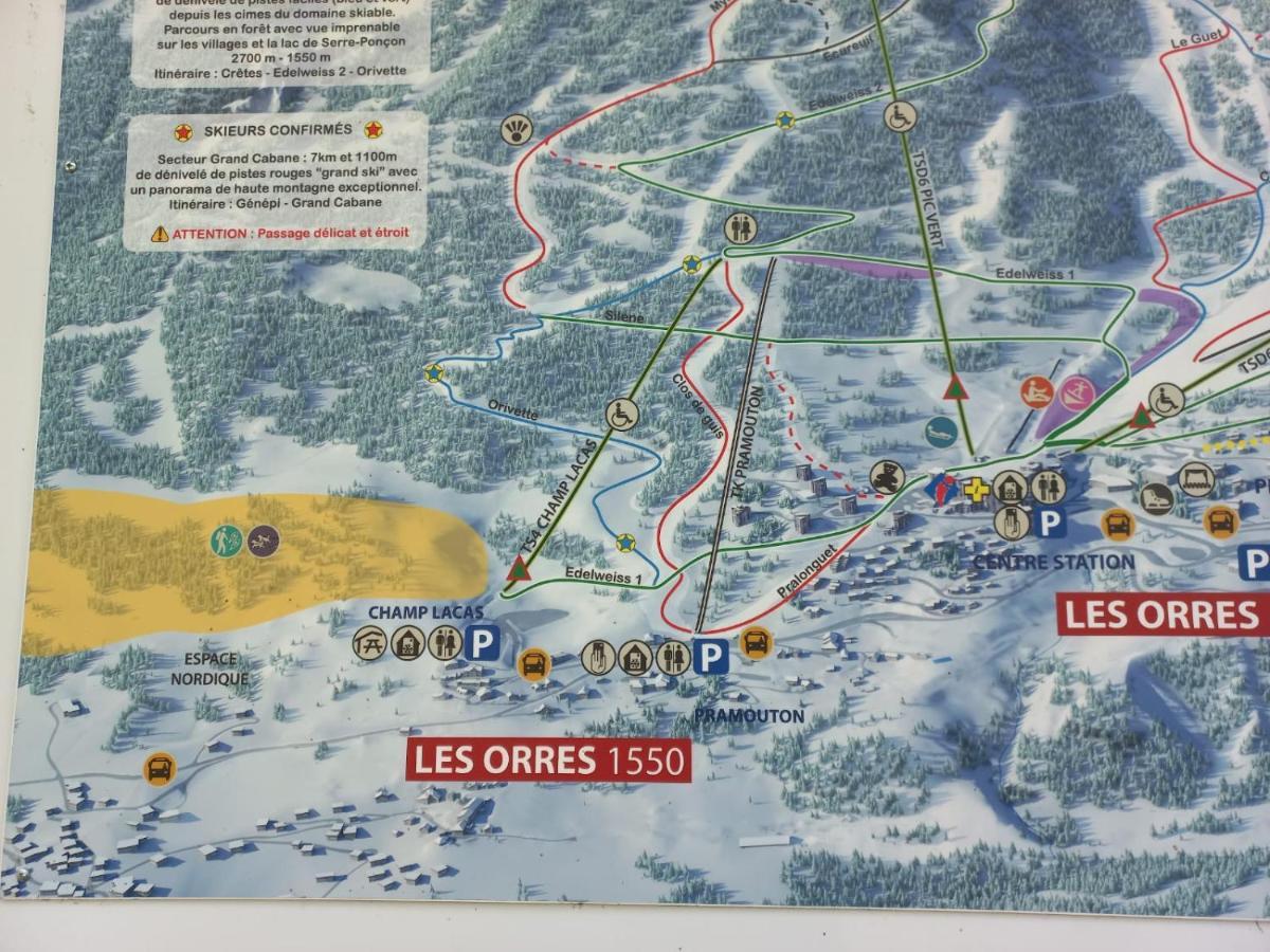Les Ecureuils Du Meale Apartman Les Orres Kültér fotó